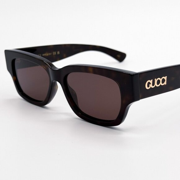 NEW GUCCI GG1794S 002 UNISEX HAVANA BROWN SUNGLASSES GUCCI - Picture 8 of 11
